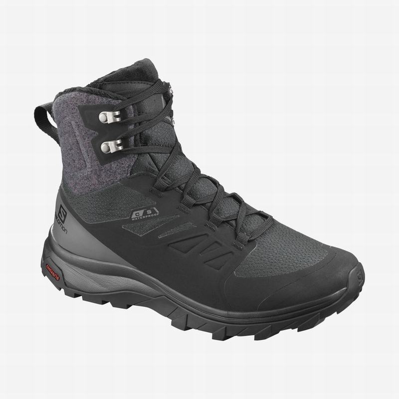 SALOMON OUTBLAST TS CSWP W Philippines - Women's Winter Boots - Black | 731254-CHU